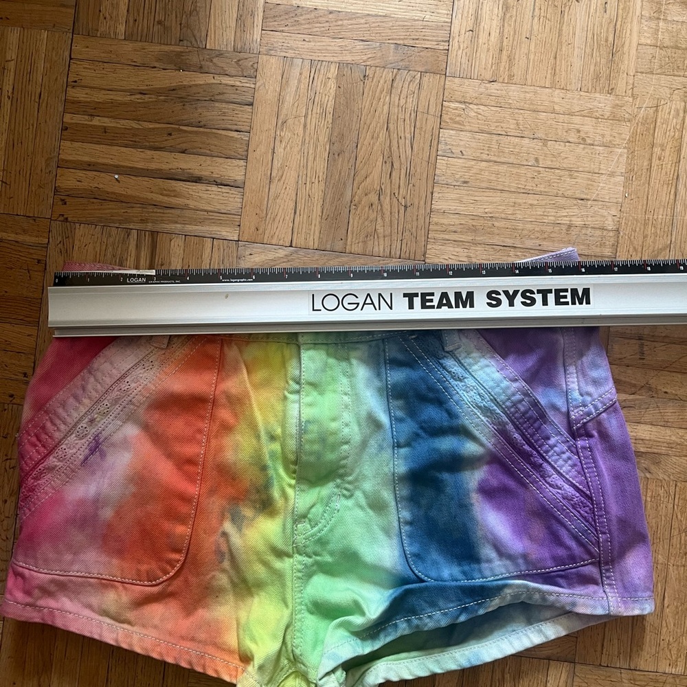 Free People Rainbow Shorts - Picture 6 of 6